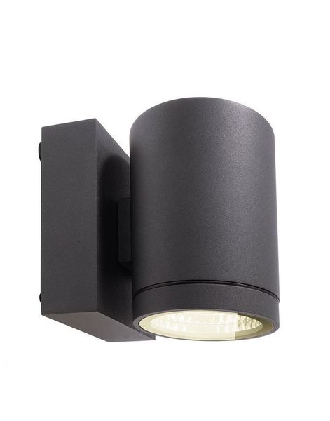 Deko-Light Wandaufbauleuchte Mobby II Single, Warmweiß, Aluminium , IP55 731072