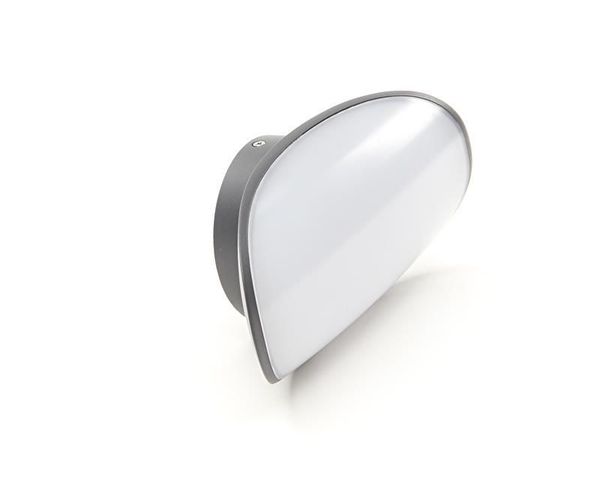 Deko-Light Wandaufbauleuchte Avior, Warmweiß, Dunkelgrau, IP54 731078