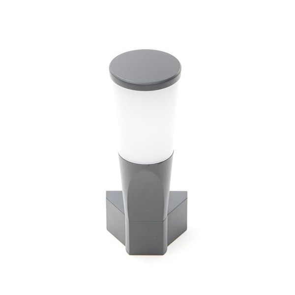 Deko-Light Wandaufbauleuchte Bessma IV, Warmweiß, Verkehrsgrau B RAL 7043, IP54 731083