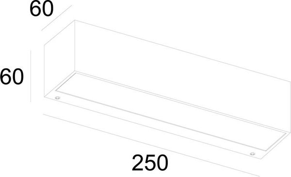 Deko-Light Wandaufbauleuchte Linear II Double, Warmweiß, Dunkelgrau, IP65 731136