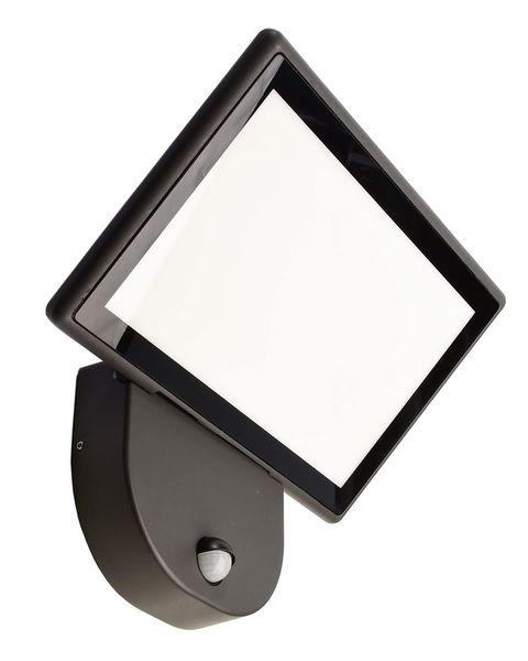 Deko-Light Wandaufbauleuchte Alkes L Motion, Warmweiß, Dunkelgrau, IP65 731141