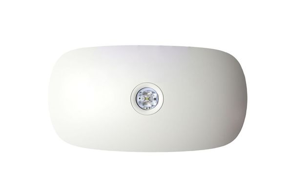 Deko-Light Wandaufbauleuchte Notleuchte Almach für die Beleuchtung von Gängen, Neutralweiß , Weiß, IP42 731142