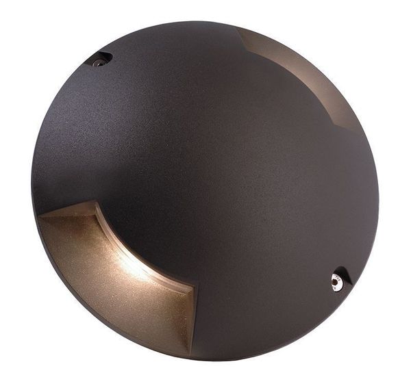 Deko-Light Boden- / Wand- / Deckenleuchte Helios II, Warmweiß, Schiefergrau RAL 7015, IP67 732049