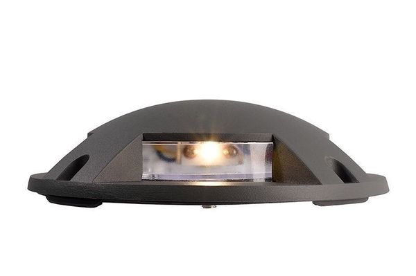Deko-Light Boden- / Wand- / Deckenleuchte Helios IV, Warmweiß, Schiefergrau RAL 7015, IP67 732050