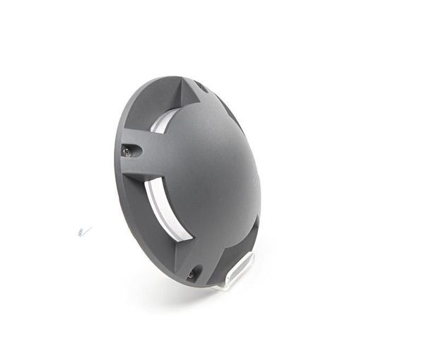 Deko-Light Boden- / Wand- / Deckenleuchte Helios IV, Warmweiß, Schiefergrau RAL 7015, IP67 732050