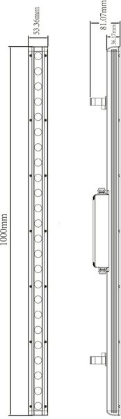 Deko-Light Boden- / Wand- / Deckenleuchte Wallwasher Caph, Warmweiß, Graphitgrau, IP65/IP44 732079