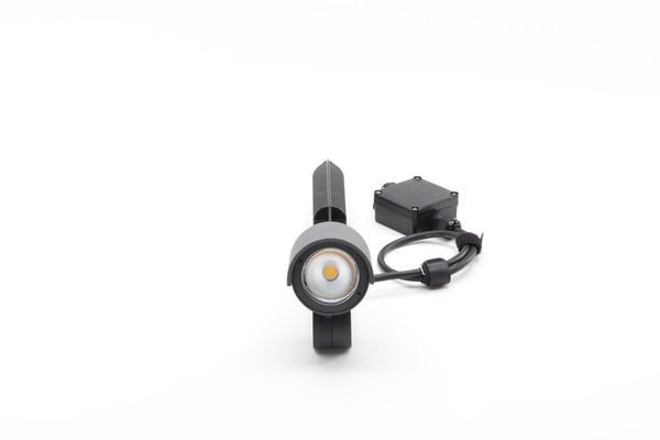 Deko-Light Stehleuchte Keid II, Warmweiß, dunkelgrau, IP65 732094