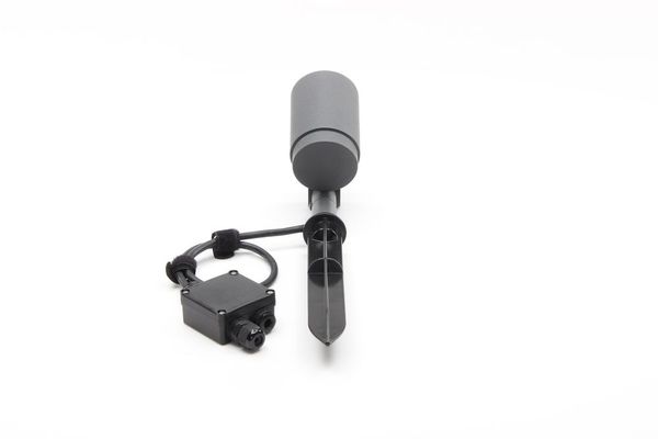 Deko-Light Stehleuchte Keid II, Warmweiß, dunkelgrau, IP65 732095