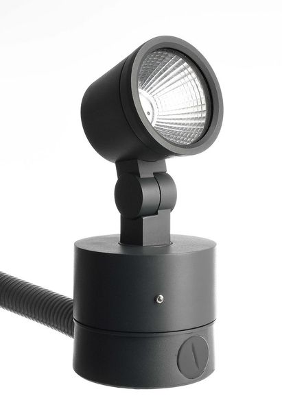 Deko-Light Boden- / Wand- / Deckenleuchte Colt 8W COB, Warmweißschwarzgrau, IP65 732108