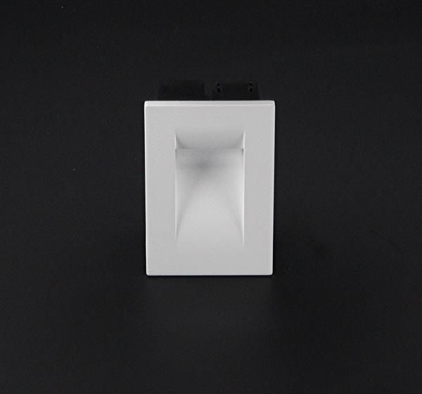 Deko-Light Wandeinbauleuchte Yvette II W, asymmetrisch, Warmweiß, IP65 763007