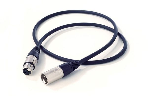 GLT, DMX-Verbindungskabel IP20 5m, Schwarz 5000mm 819070