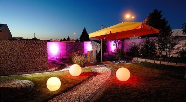 Deko-Light Stehleuchte Kugelleuchte 38, weiß, E27, max. 42W, IP65/IP44 836930