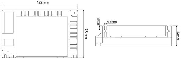 Deko-Light LED-Netzgerät, BASIC, DIM, CV, EUP40D-1W24V-0, dimmbar DALI-Bus Push, 40W 843278
