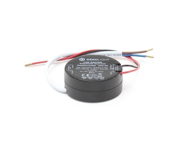 Deko-Light LED-Netzgerät, ROUND, CC, RS500mA/8W, 3-8W 862128