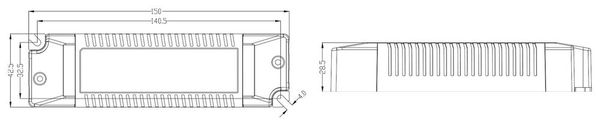 Deko-Light LED-Netzgerät, BASIC, DIM, Multi CC, 20T, dimmbar, 200-240V AC/50-60Hz, 14-20W 862141