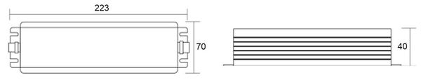 Deko-Light LED-Netzgerät, IP, DIM, CV, PD12-150-1-10V, dimmbar 1-10V, 150W 872011