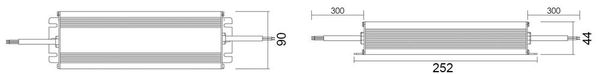Deko-Light LED-Netzgerät, IP, CV, V6-320-24, 320W 872091