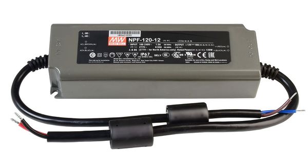 Meanwell Netzgerät, CV, NPF-120-12, 120W 872100