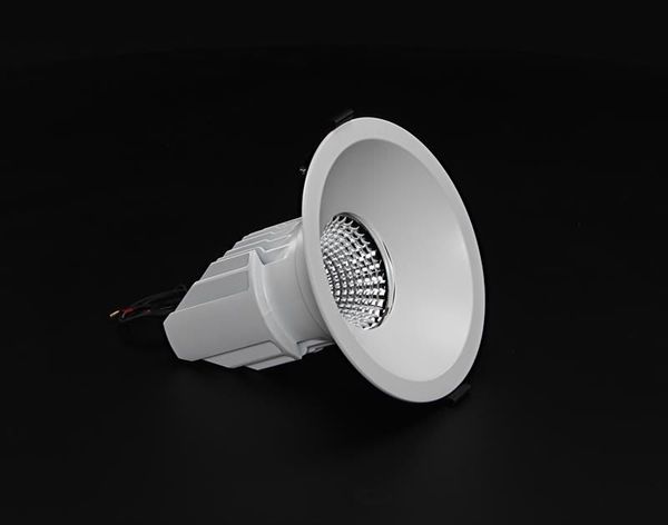 Deko-Light 170 mm Einbauring für Modular Sytem COB, Aluminium, Reinweiß, mattiert 930089