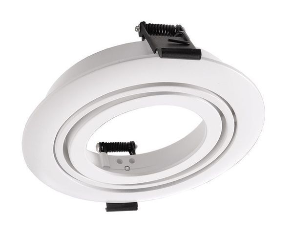 Deko-Light Einbauring schwenkbar für Modular Sytem COB, Aluminium, Reinweiß, mattiert 930091