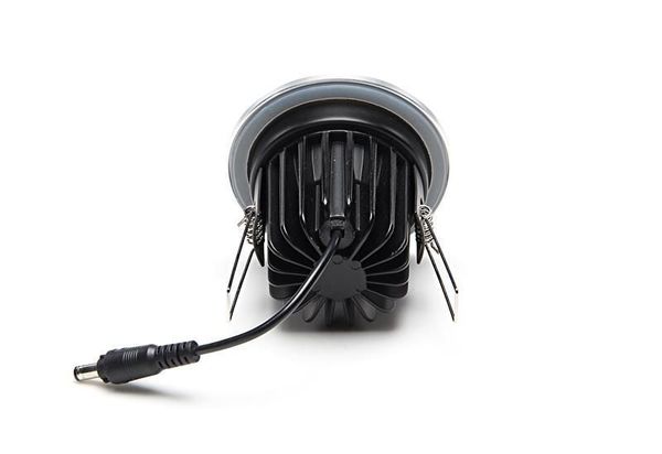 Deko-Light Abdeckung Silber gebürstet rund für COB 68 IP65 + Mizar II, Alu, Silber 930099