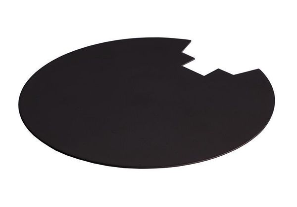 Deko-Light Abdeckung Hinten Schwarz für Serie Uni II, Metall, Schwarz 930335