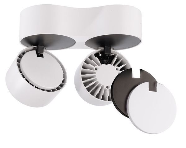 Deko-Light Abdeckung Kühlkörper Weiß für Serie Uni II, Weiß 930336