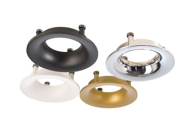 Deko-Light Reflektor Ring Chrom für Serie Uni II, Silber, Chrom 930341