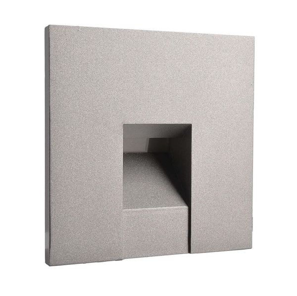 Deko-Light Abdeckung eckig grau für Alwaid, 75mm 930483