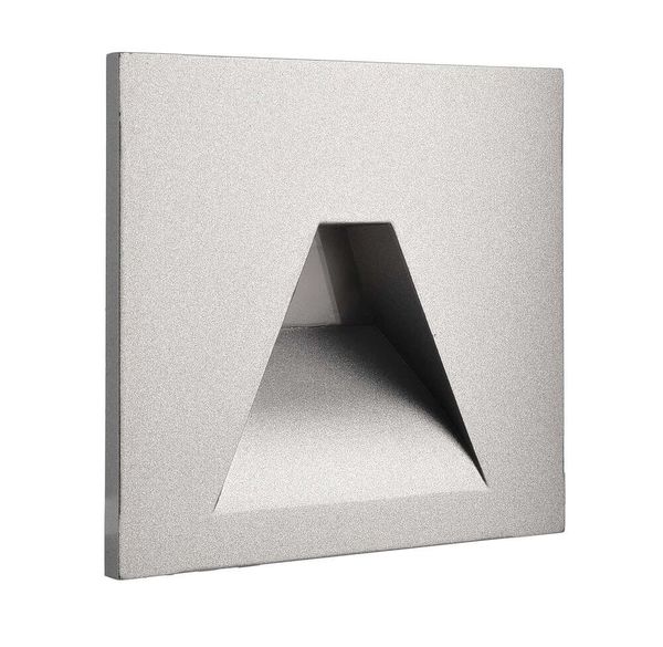 Deko-Light Abdeckung eckig grau Winkel für Alwaid, 75mm 930489
