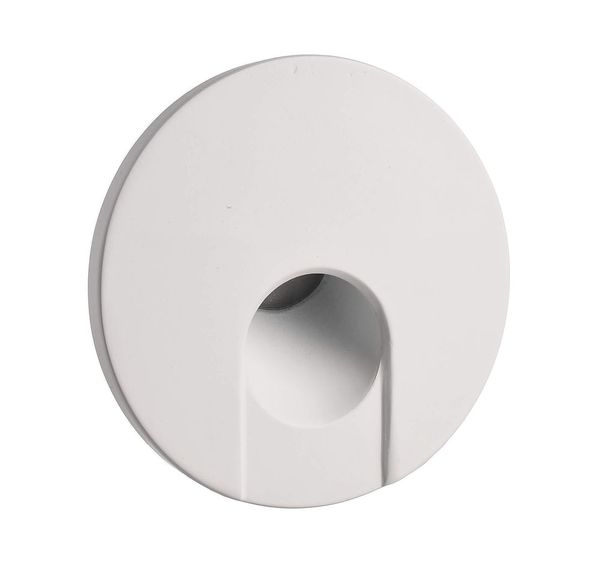 Deko-Light Abdeckung rund weiß Auge für Alwaid, Aluminium Druckguss 930494