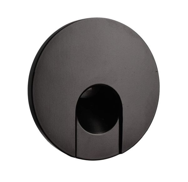 Deko-Light Abdeckung rund schwarz Auge für Alwaid, schwarz 930496