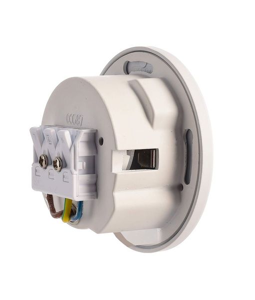 Deko-Light Abdeckung rund weiß Stufe für Alwaid, Aluminium Druckguss 930497