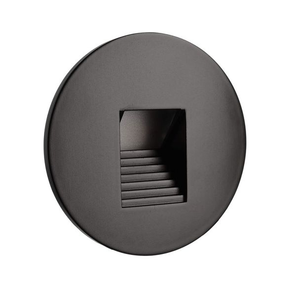 Deko-Light Abdeckung rund schwarz Stufe für Alwaid, schwarz 930499