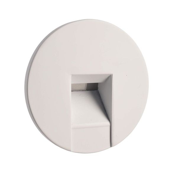 Deko-Light Abdeckung rund weiß für Alwaid, Aluminium Druckguss 930500