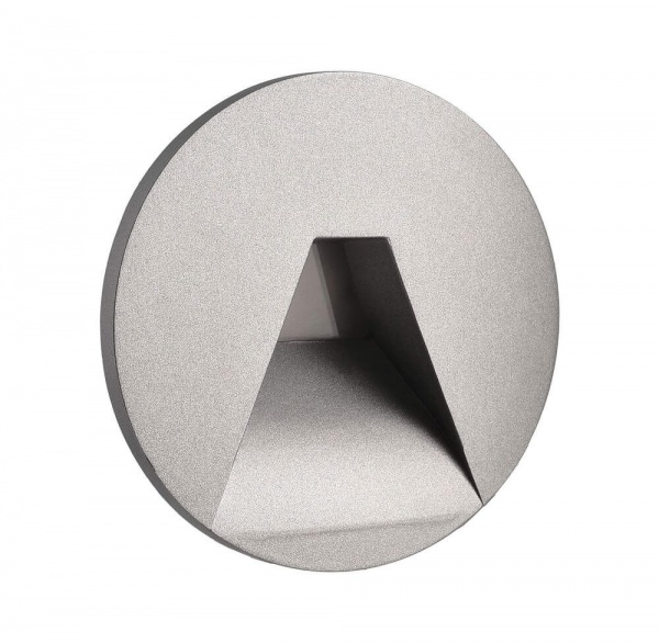 Deko-Light Abdeckung rund grau Winkel für Alwaid, Aluminium Druckguss 930504