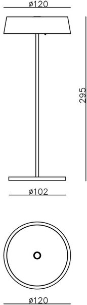 Deko-Light Standfuß für Magnetleuchte Miram Grau, Grau 930613