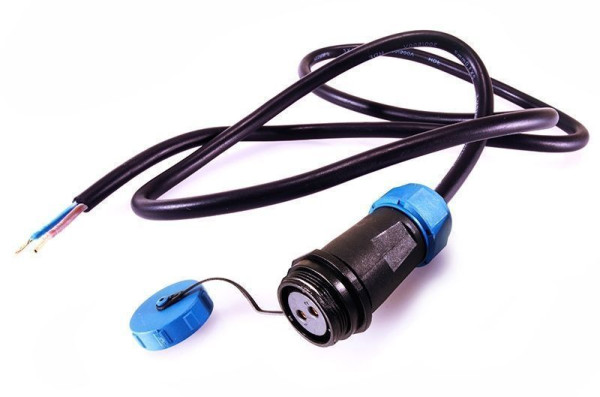 Deko-Light Weipu HQ 12/24/48V Einspeisekabel 2-polig, 1m, IP67 940037