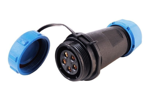 Deko-Light Weipu HQ 12/24/48V Buchse 5-polig, 65 mm, IP67 940056