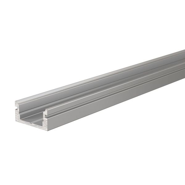 Deko-Light U-Profil flach AU-01-08 für 8 - 9,3mm LED Stripes, Alu, Silber-matt, eloxiert,1m 970000