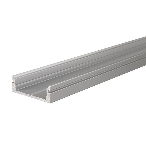 Deko-Light U-Profil flach AU-01-15 für 15 - 16,3mm LED Stripes, Alu, Silber-matt, eloxiert,1m 970060