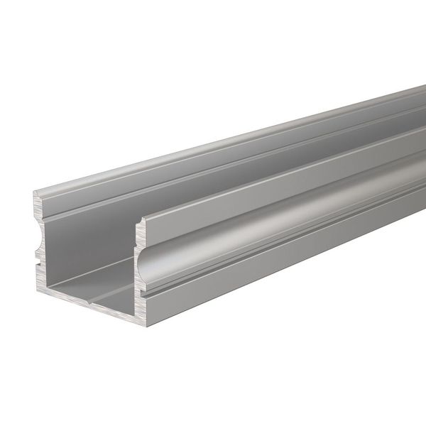Deko-Light U-Profil hoch AU-02-15 für 15 - 16,3mm LED Stripes, Alu, Silber-matt, eloxiert,1m 970160