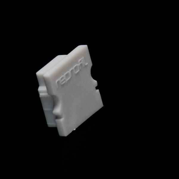 Deko-Light Endkappe P-AU-02-10 Set 2 Stk, Grau, 16mm 978051