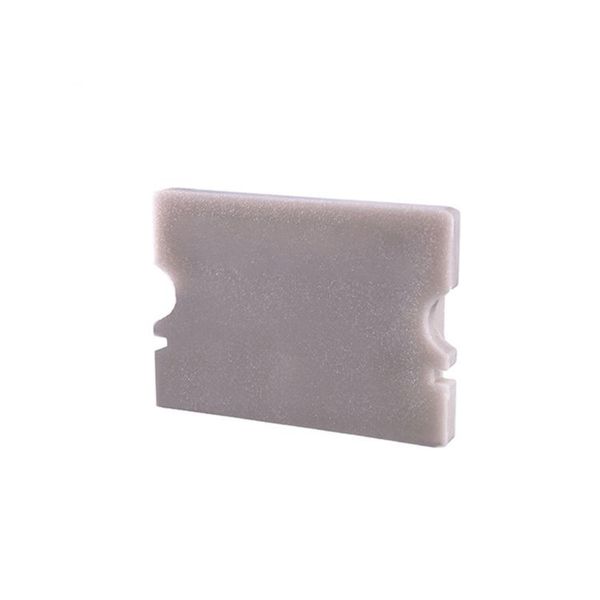 Deko-Light Endkappe P-AU-02-15 Set 2 Stk, Grau, 21mm 978071