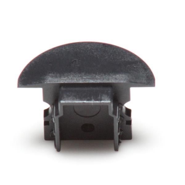 Deko-Light Endkappe P-ET-02-10 Set 2 Stk, Schwarz, 25mm 978132