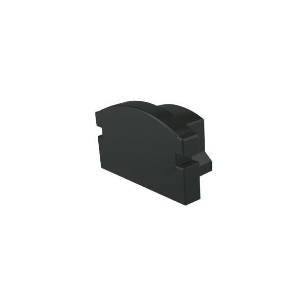 Deko-Light Endkappe F-AU-01-08 Set 2 Stk, Schwarz, 14mm 978502