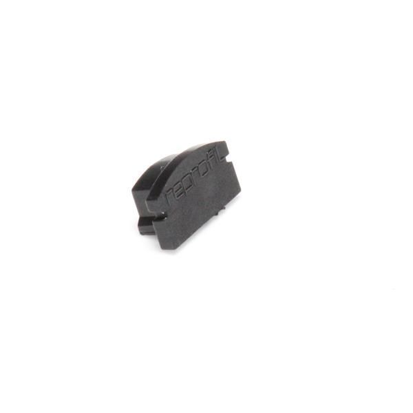Deko-Light Endkappe F-AU-01-10 Set 2 Stk, Schwarz, 16mm 978512