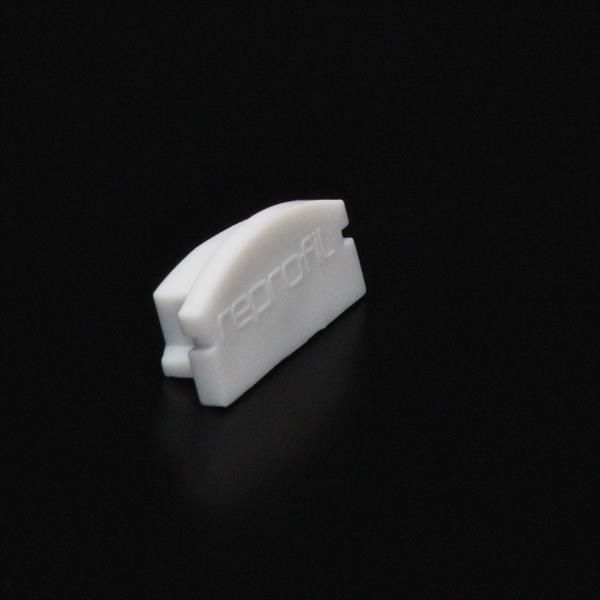 Deko-Light Endkappe F-AU-01-12 Set 2 Stk, Weiß, 18mm 978520