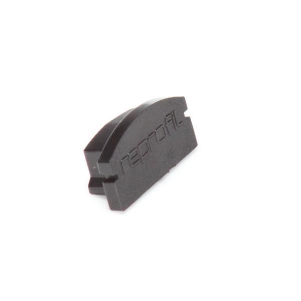 Deko-Light Endkappe F-AU-01-12 Set 2 Stk, Schwarz, 18mm 978522