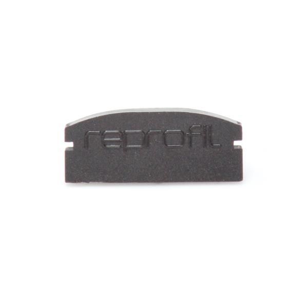 Deko-Light Endkappe F-AU-01-15 Set 2 Stk, Schwarz, 21mm 978532